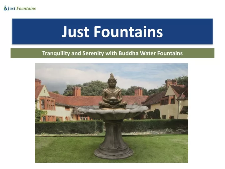 just fountains