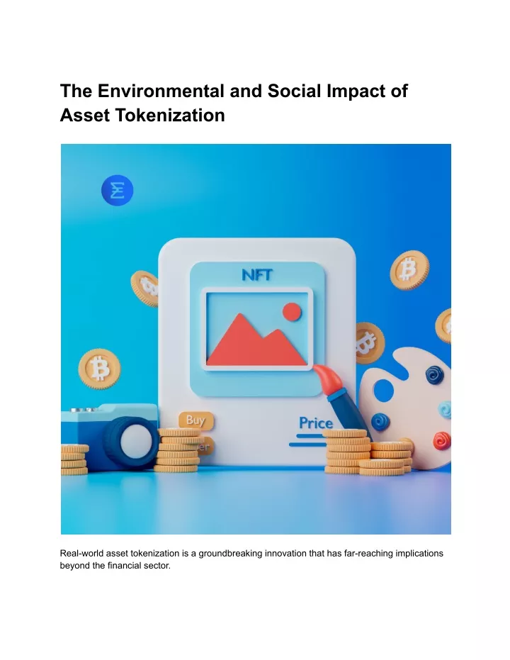 the environmental and social impact of asset