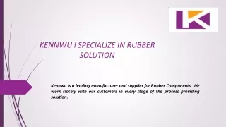 Rubber components factory in Malaysia