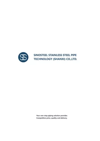 Steel pipe and Stainless Steel Pipe