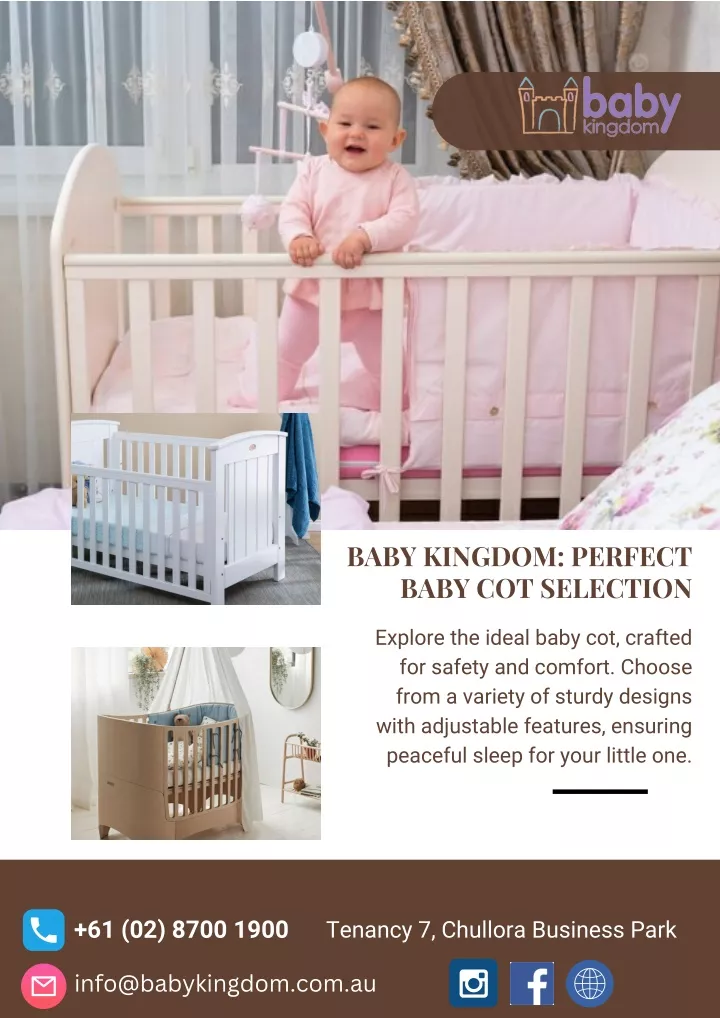 baby kingdom perfect baby cot selection