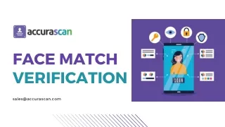 Trust in Accura Scan for Face Match Verification Solutions