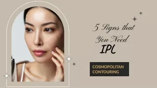 5 signs that you need