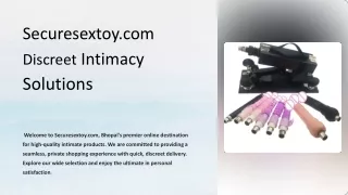 securesextoy com discreet intimacy solutions