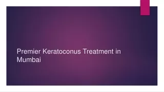 Premier Keratoconus Treatment in Mumbai