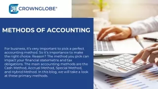 Methods Of Accounting - CrownGlobe