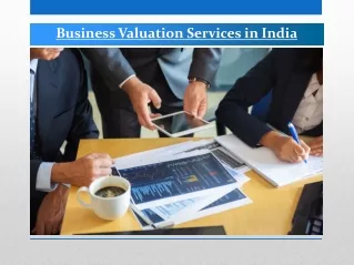 Business Valuation Services in India