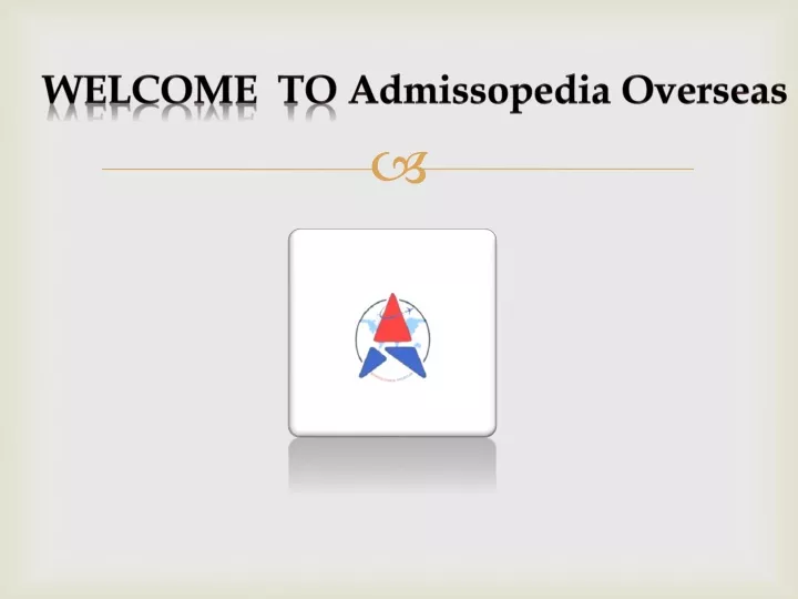 welcome to admissopedia overseas