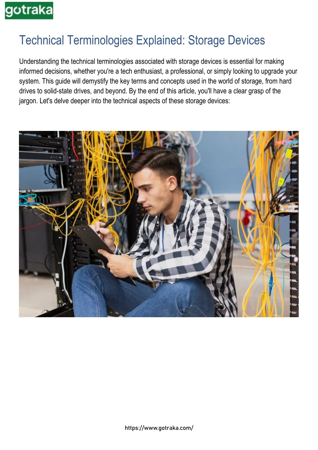 PPT - Technical Terminologies Explained- Storage Devices PowerPoint ...