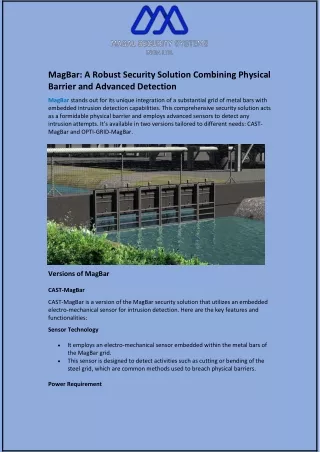 magbar a robust security solution combining