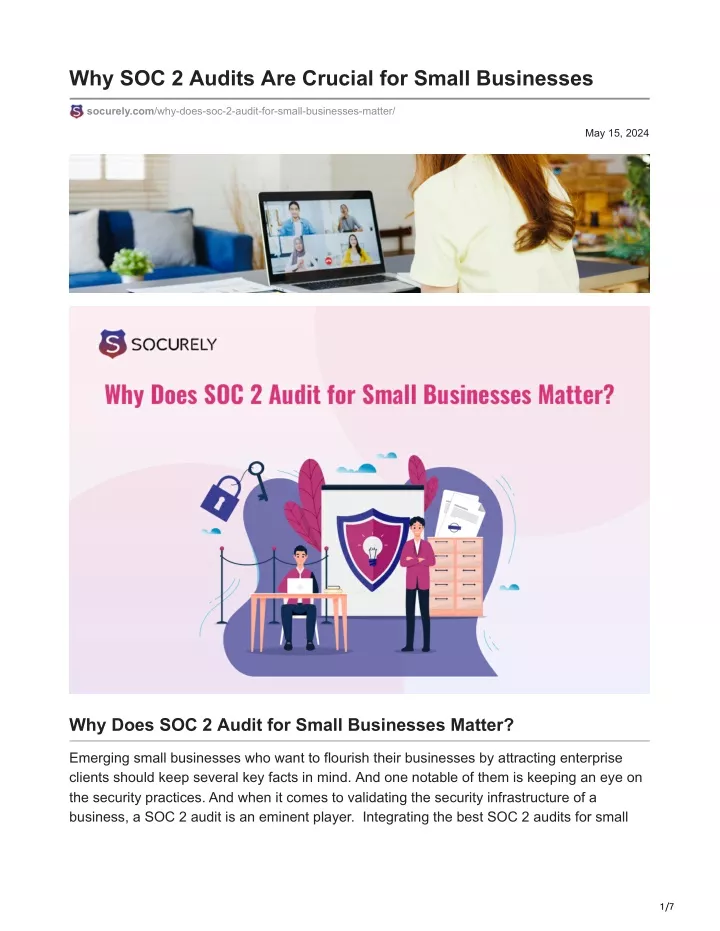 why soc 2 audits are crucial for small businesses