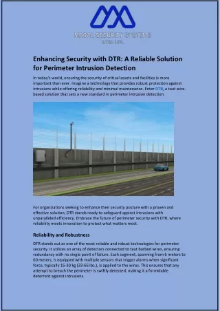 enhancing security with dtr a reliable solution