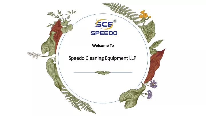 speedo cleaning equipment llp