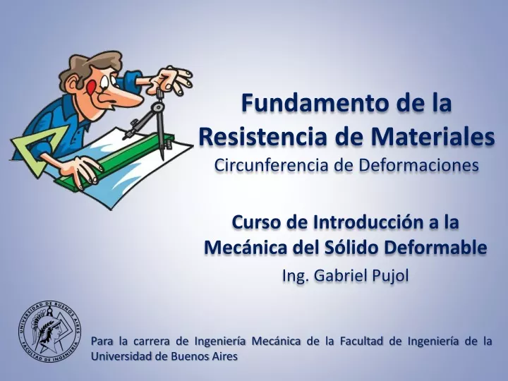 fundamento de la resistencia de materiales circunferencia de deformaciones