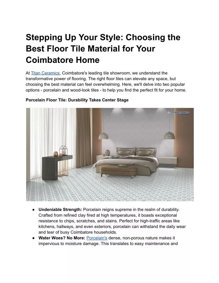 stepping up your style choosing the best floor