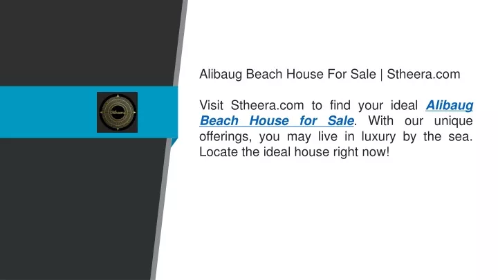 alibaug beach house for sale stheera com visit