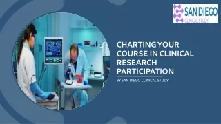 Charting Your Course in Clinical Research Participation
