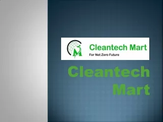 cleantech