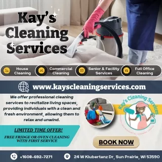 House & Commercial Cleaning Services by Kay’s Cleaning Services