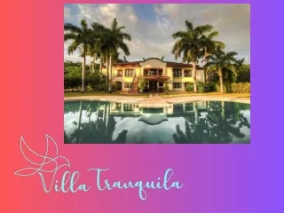 Group Vacation Rental in Tamarindo Costa rica