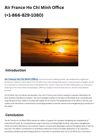 Air France Ho Chi Minh Office (1)