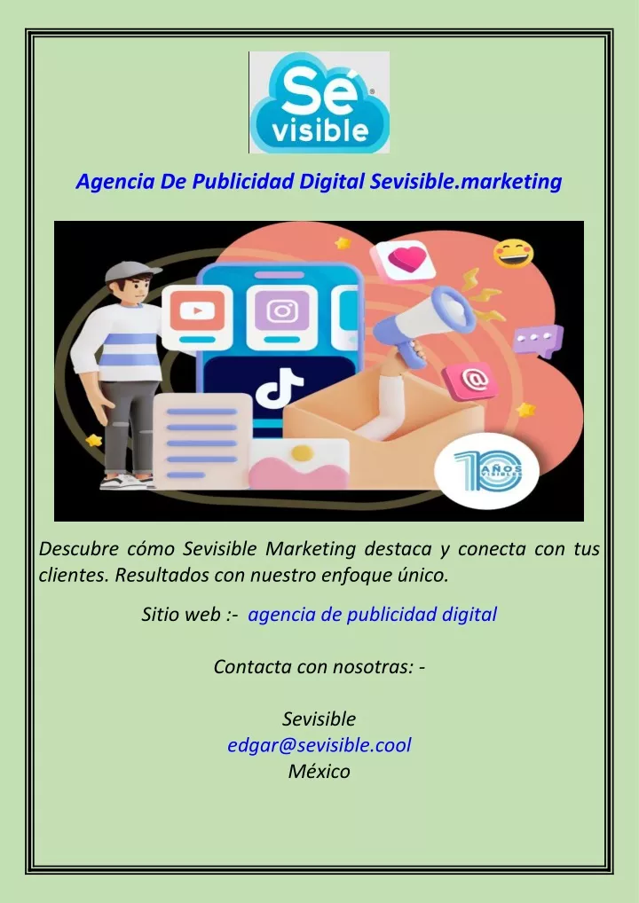 agencia de publicidad digital sevisible marketing