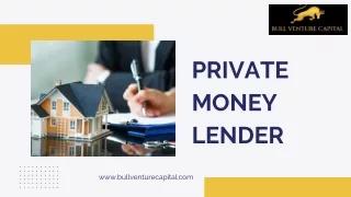 Private Money Lender