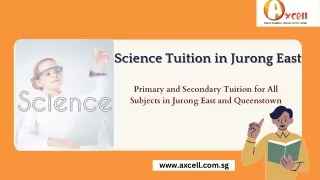 Science Tuition in Jurong East