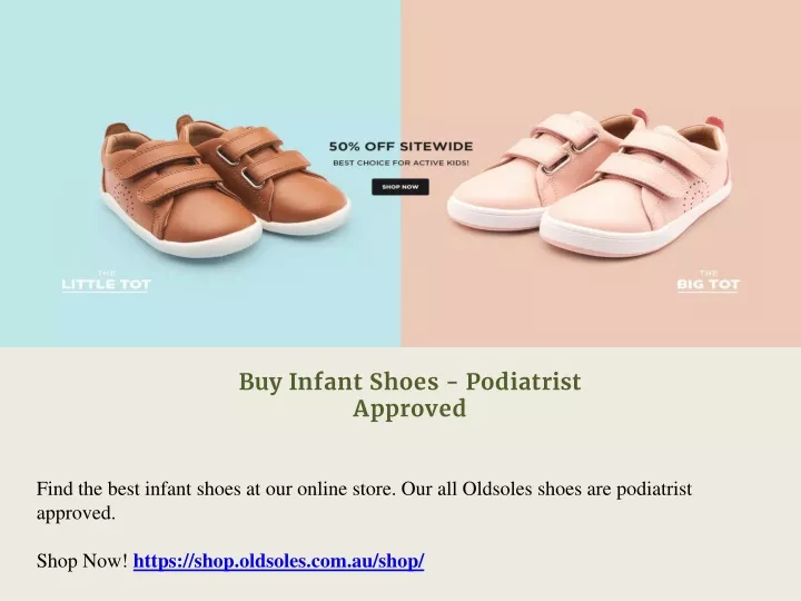 buy infant shoes podiatrist approved