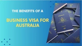 The Benefits of a Business Visa for Australia and How to Get One