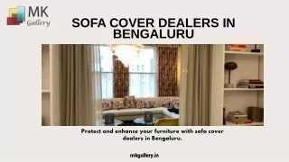 Sofa Cover Dealers In Bengaluru