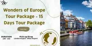 wonders of europe tour package 15 days tour