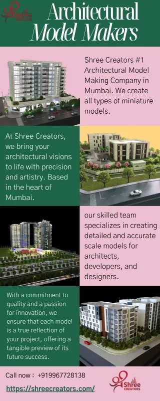 Shree Creators - Architectural Model Makers in Mumbai