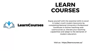 Learn Courses