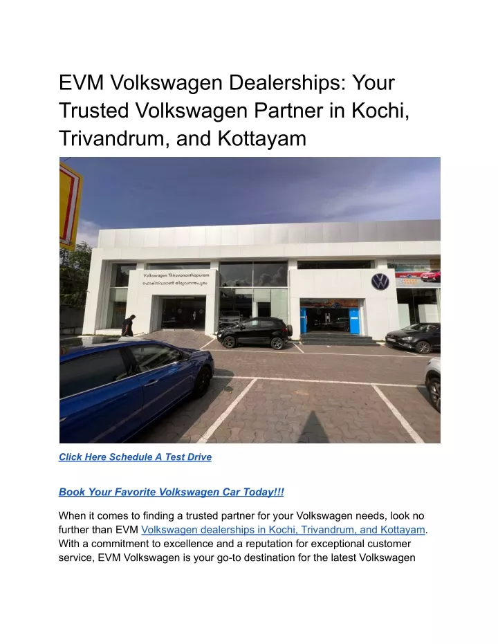 evm volkswagen dealerships your trusted