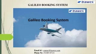 galileo booking system