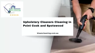 Upholstery Cleaners Cleaning in Point Cook and Spotswood