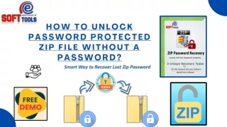 How to Unlock Password-Protected ZIP file without a Password?