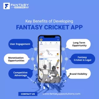 Key Benefits of Developing Fantasy Cricket App