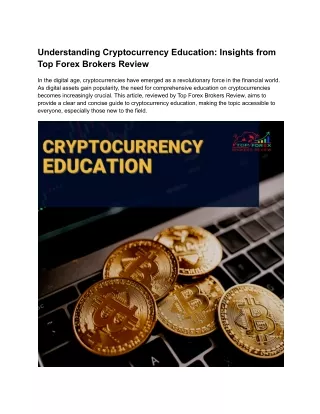 Cryptocurrency Education_ A Comprehensive Guide Reviewed by Top Forex Brokers Review