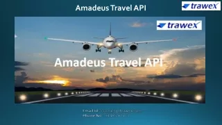 amadeus travel api