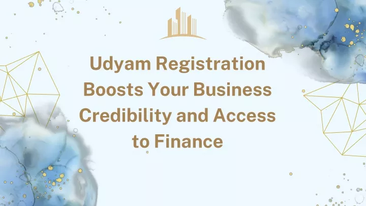 udyam registration boosts your business