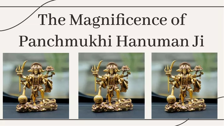 the magnificence of panchmukhi hanuman