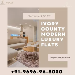 Ivory County Resale Price, County Group Noida