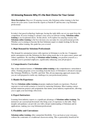 10 amazing reasons why it s the best choice