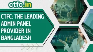 ctfc the leading admin panel provider
