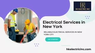 electrical services in new york