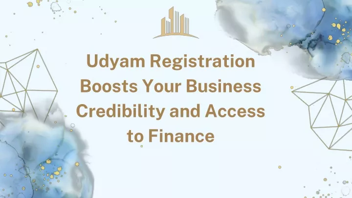 udyam registration boosts your business