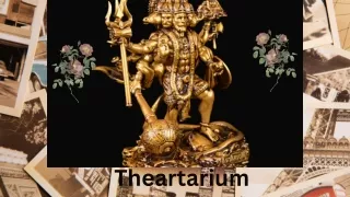 TheartariuStanding Panchmukhi Lord Hanuman Car Dashboard Idol – theartariumm (2)