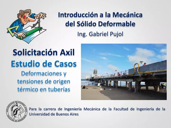 solicitaci n axil estudio de casos deformaciones y t ensiones de origen t rmico en tuber as